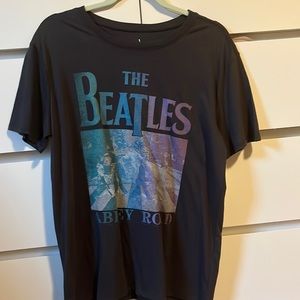 The Beatles Abby Road Graphic Tee ombré size small